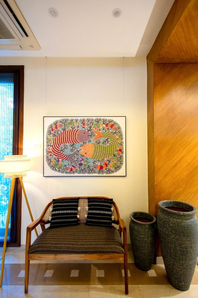 Indigofera exhibition moment