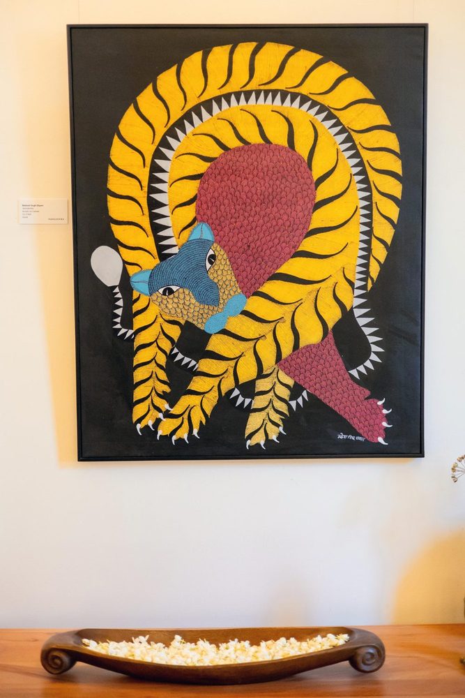 Indigofera exhibition moment