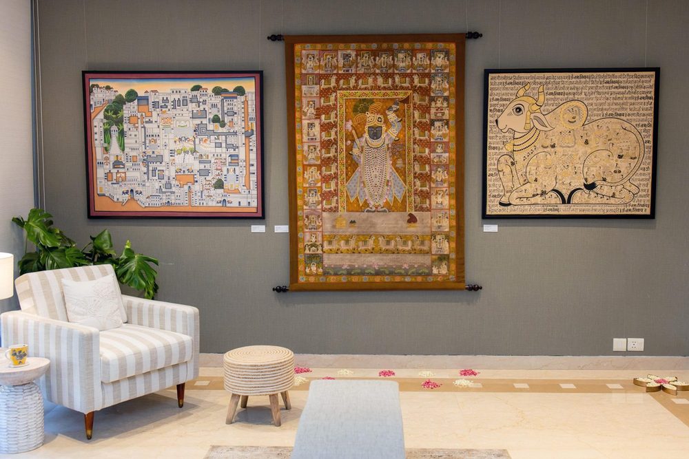 Indigofera exhibition moment
