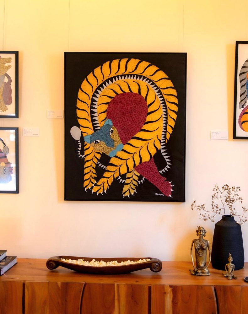 Indigofera exhibition moment