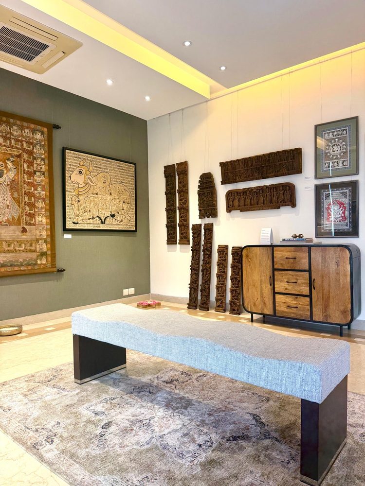 Indigofera exhibition moment