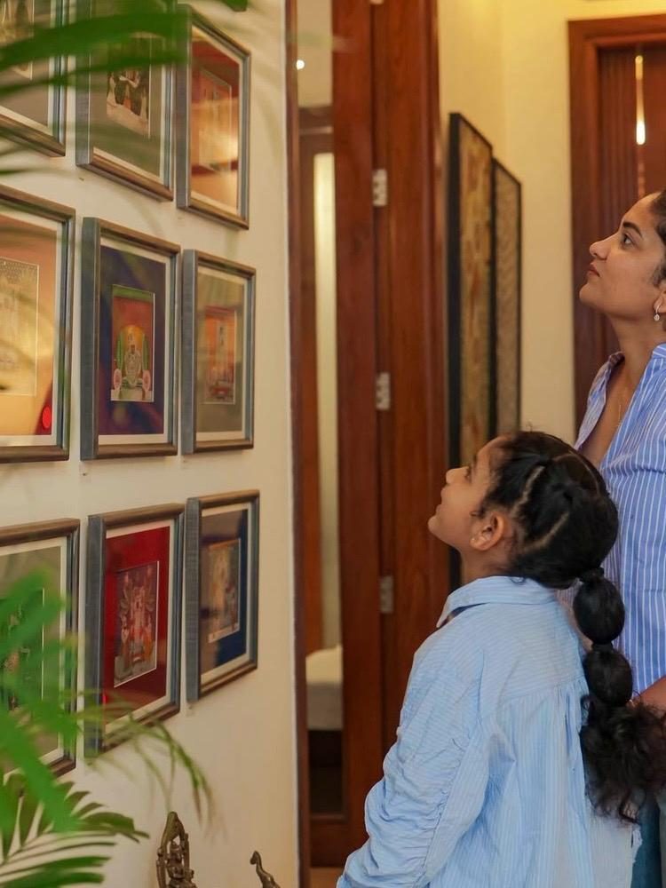 Indigofera exhibition moment